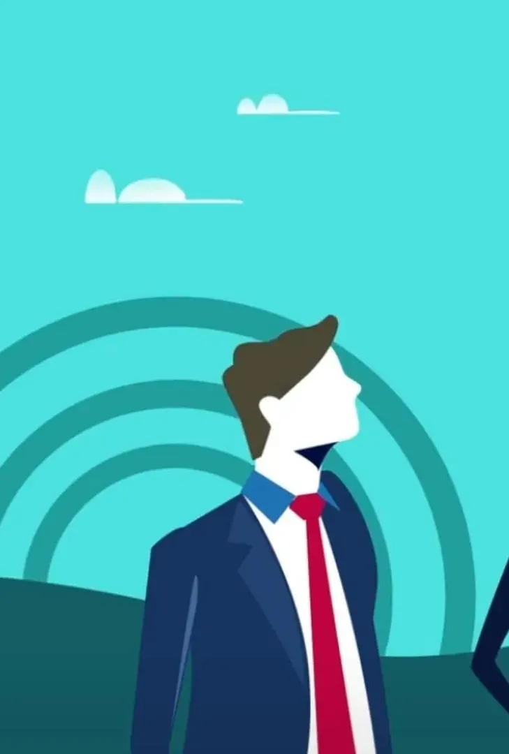 Personnages en aplats d’un motion design corporate pour Audit Consulting Group : voix off féminine d’Estelle Hubert